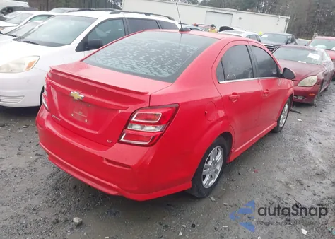 2017 Chevrolet Sonic Lt Auto from USA, damaged, VIN 1G1JD5SH9H4115847